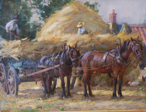 Loading Hay