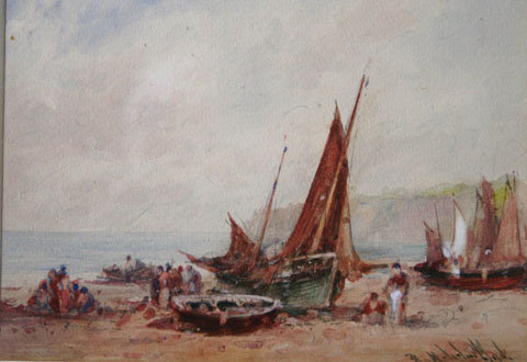 Fishing Boats on the Beach