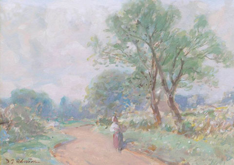 Figure in a Lane