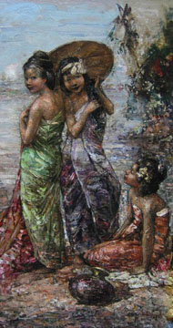 Three Burmese Girls