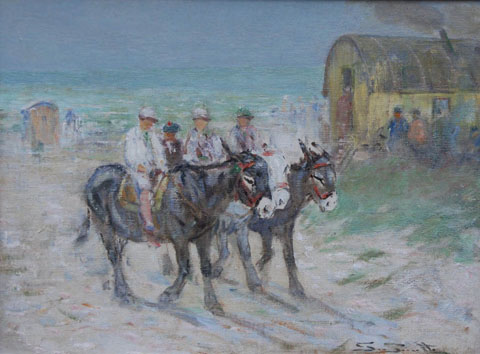 Donkey Rides by George Smith RSA