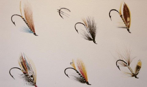 Salmon Flies