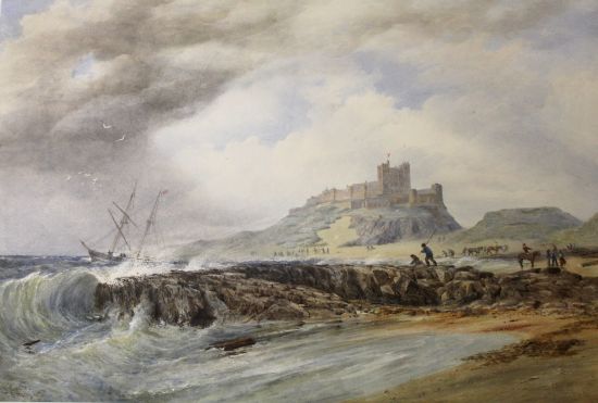 Bamburgh Castle 1871