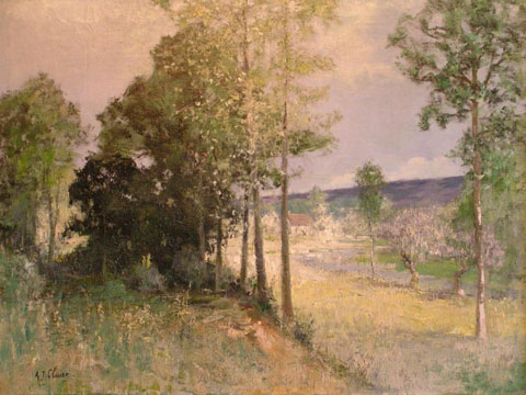 Normandy French Impressionist Landscape