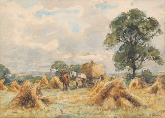 Collecting Hay