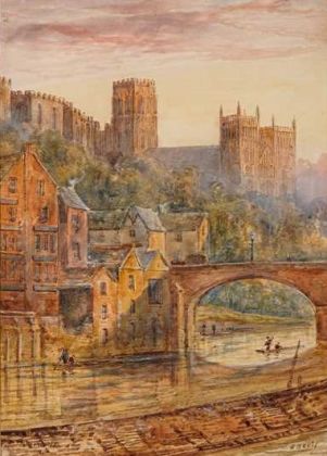 Durham Cathedral  with Framwellgate Bridge