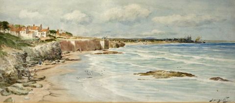 Old Hartley, on the Northumberland Coast