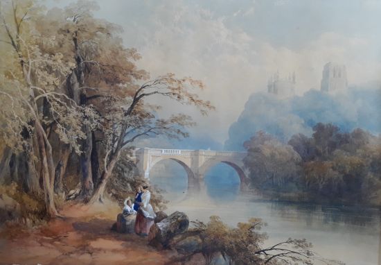 Prebends Bridge and the Durham Cathedral