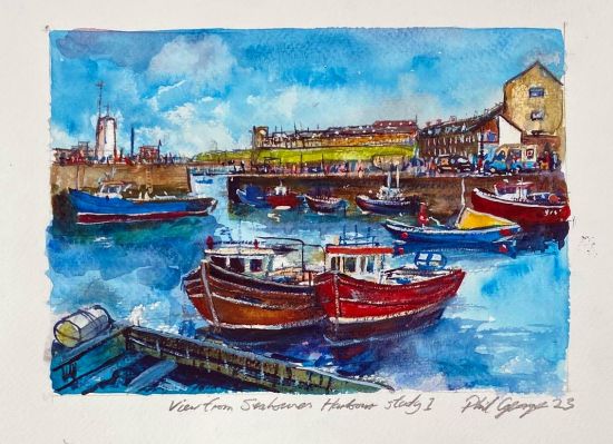 Seahouses Harbour study 1