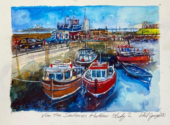 Seahouses Harbour study 2