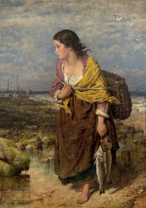 The Cullercoates fisher Girl