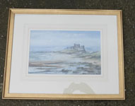 Bamburgh Castle from the North