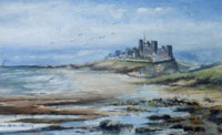 Bamburgh Castle from the North