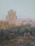 Durham Cathedral from South Street 1896