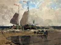 The Landing, Dutch Fishing Boats